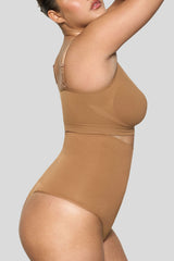 BOOMBA | Caramel High-Waisted Thong Shapewear