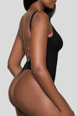 BOOMBA | Black Bodysuit Thong Shapewear