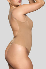 BOOMBA | Caramel Bodysuit Thong Shapewear