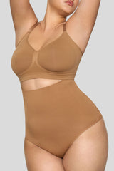 BOOMBA | Caramel High-Waisted Thong Shapewear