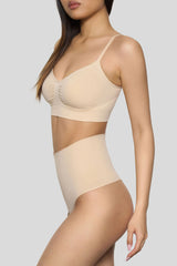 BOOMBA | Sand Short-Waisted Thong Shapewear